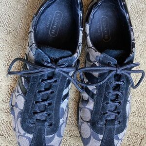 Coach Black and Gray Sneakers